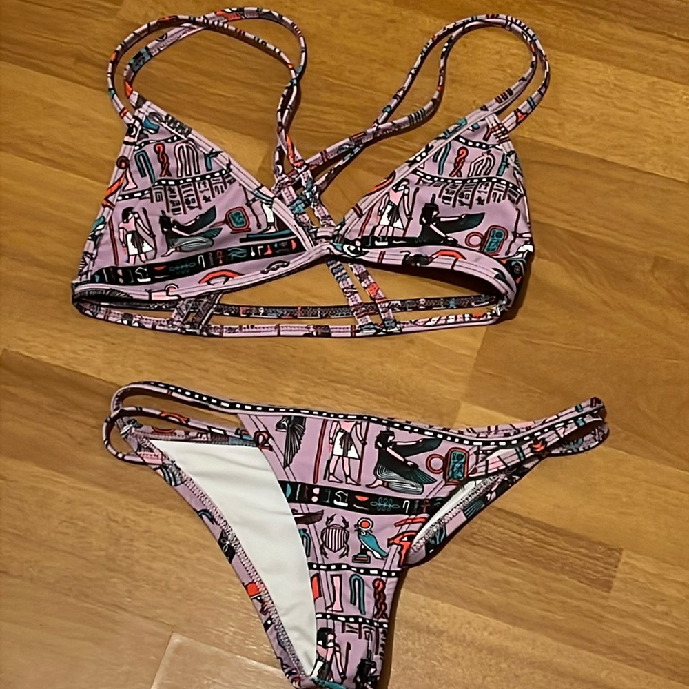 Velvet Sphynx Swimwear Bikini Set I Purple
